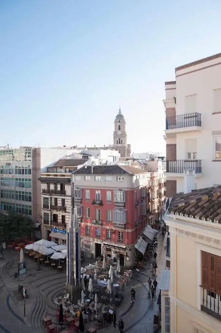 Cozy Penthouse Malaga Center, Car Park Included-Caspal ספרד